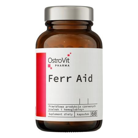 Комплекс залізо + вітаміни OstroVit Pharma Ferr Aid, 60 капсул