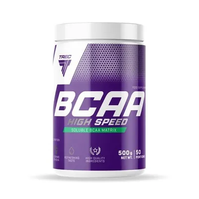 Амінокислоти Trec Nutrition BCAA high speed кола, 500 г