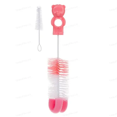 Щiтка Canpol babies 2/410 для миття пляшок і сосок з губкою
