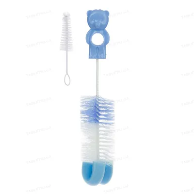 Щiтка Canpol babies 2/410 для миття пляшок і сосок з губкою