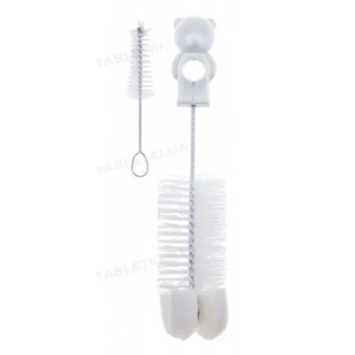 Щiтка Canpol babies 2/410 для миття пляшок і сосок з губкою
