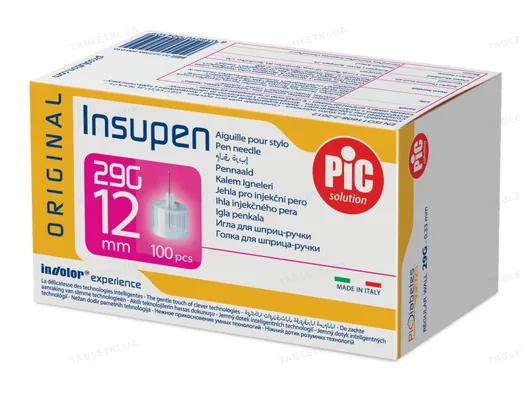 Голка для шприц-ручки Insupen G29 (0,33 x 12 мм), 100 штук
