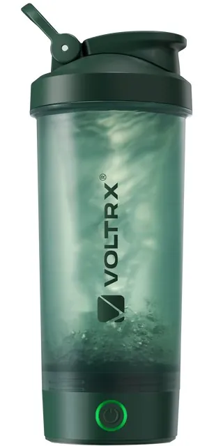 Шейкер VOLTRX Merger електричний зелений, 600 мл