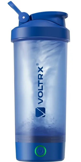 Шейкер VOLTRX Merger електричний синій, 600 мл