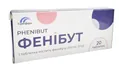 Фенібут таблетки по 250 мг №20 (10х2)
