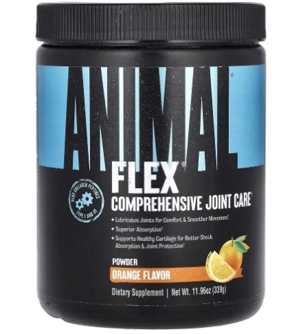 Комплекс для суставов Universal Nutrition Animal Flex Powder апельсин, 370 г (30 порций)