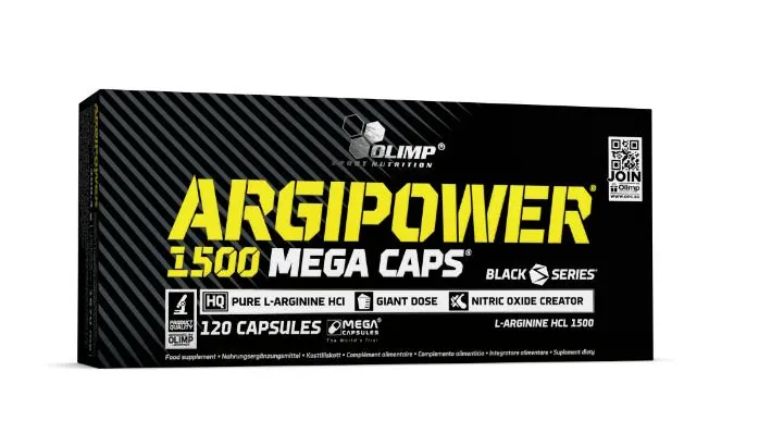 Амінокислота Olimp ArgiPower 1500 Mega Caps, 120 капсул