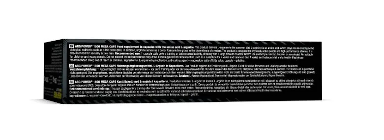 Амінокислота Olimp ArgiPower 1500 Mega Caps, 120 капсул