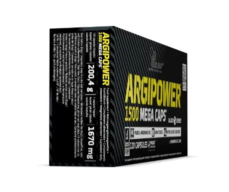 Амінокислота Olimp ArgiPower 1500 Mega Caps, 120 капсул
