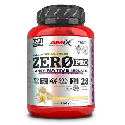 Протеїн сироватковий ізолят Amix Nutrition ZeroPro Protein подвійний голландський шоколад, 1000 г
