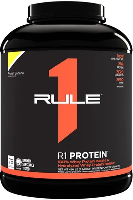 Протеїн сироватковий змішаний Rule One R1 Protein, банан, 2240 г