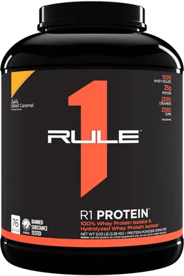 Протеїн сироватковий змішаний Rule One R1 Protein, солона карамель, 2280 г