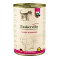 Консерва для кошенят Baskerville Super Premium телятина з чорницею, 400 г