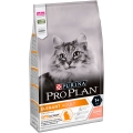 Корм сухой для котов Purina Pro Plan Elegant Adult 1+ с лососем, 1,5 кг