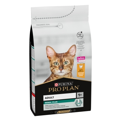 Корм сухой для котов Purina Pro Plan Original Adult 1+ с курицей, 1,5 кг
