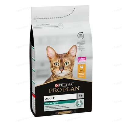 Корм сухий для котів Purina Pro Plan Original Adult 1+ з куркою, 1,5 кг