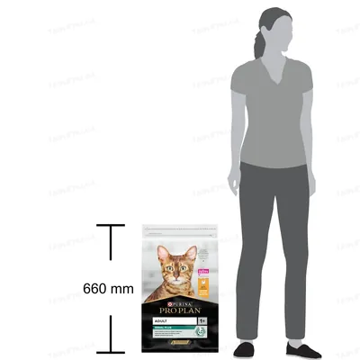 Корм сухий для котів Purina Pro Plan Original з куркою, 10 кг