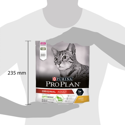 Корм сухой для котов Purina Pro Plan Original с курицей, 400 г