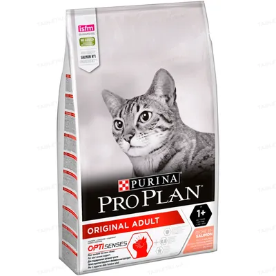Корм сухий для котів Purina Pro Plan Original з лососем, 10 кг