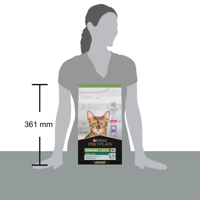 Корм сухий для котів Purina Pro Plan Sterilised Adult 1+ з індичкою, 1,5 кг