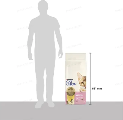 Корм сухий для кошенят Purina Cat Chow Kitten з куркою, 15 кг