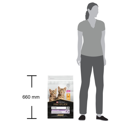 Корм сухой для котят Purina Pro Plan Original Kitten с курицей, 10 кг