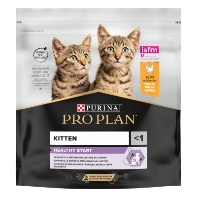 Корм сухий для кошенят Purina Pro Plan Original Kitten з куркою, 400 г