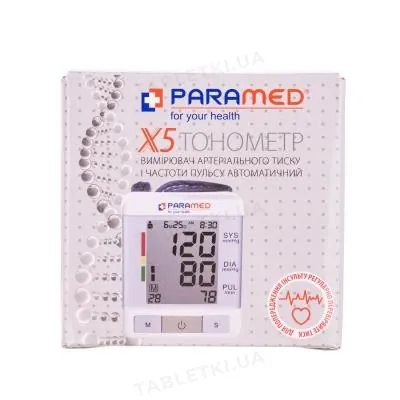 Тонометр Paramed X5 автоматичний на зап'ястя
