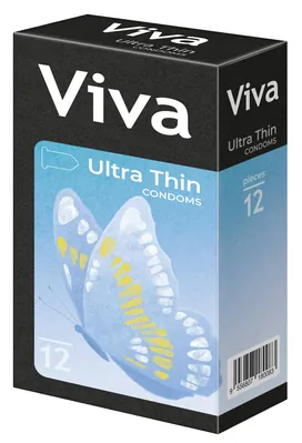 Презервативи Viva Ultra Thin ультратонкі, 12 штук
