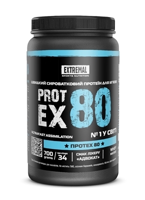 Быстрый сывороточный протеин Extremal ProtЕХ 80, 700 г