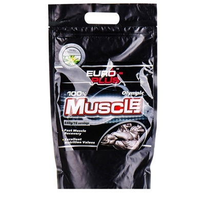 Гейнер Euro Plus Olympic Muscle, 640 г, пакет
