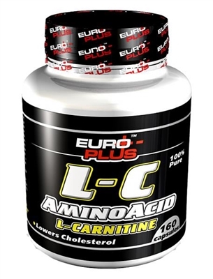 Жиросжигатель Euro-Plus L-С Amino Acid L-Сarnitine 160 капсул