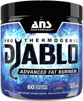 Жиросжигающий комплекс ANS Performance Diablo Thermogenic со вкусом клубники и киви, 150 г