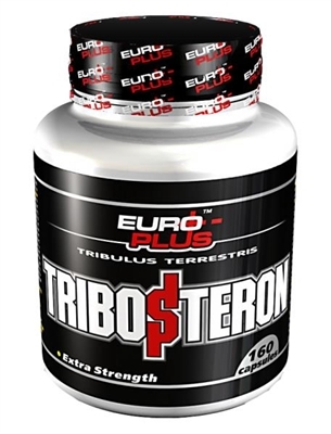 Капсулы Euro Plus Tribosteron для повышения тестостерона для спортсменов, 160 капсул