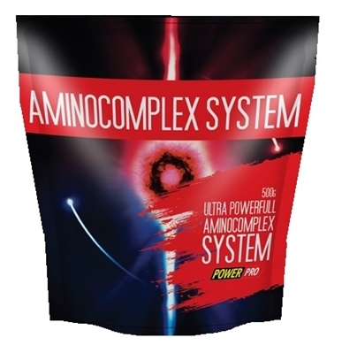 Коктейль амінокислотний Power Pro Aminocomplex System, зі смаком журавлини, 500 г