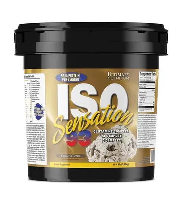 Протеїн сироватковий ізолят Ultimate Nutrition ISO Sensation 93, печиво-крем, 2,27 г