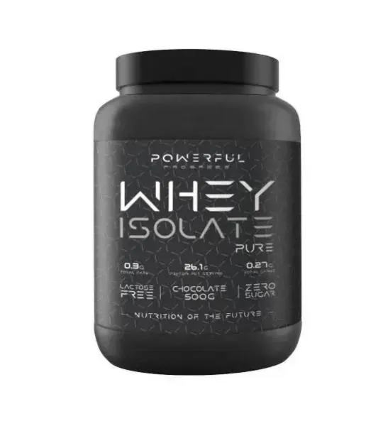 Протеїн сироватковий ізолят Powerful Progress Whey Isolate Pure шоколад, 500 г