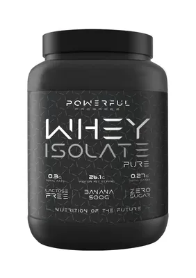 Протеїн сироватковий ізолят Powerful Progress Whey Isolate Pure полуниця, 500 г