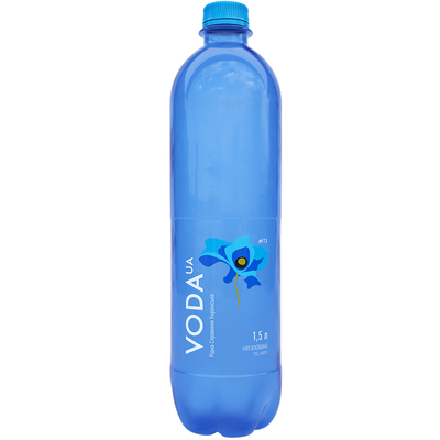 Вода мінеральна Voda UA негазована, 1,5 л