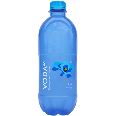 Вода мінеральна Voda UA Рідна Справжня Українська негазована, 0,5 л