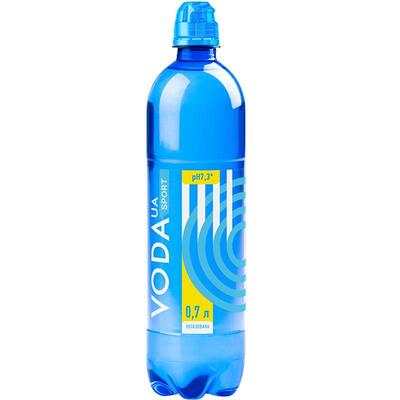 Вода мінеральна Voda UA Спорт негазована, 0,7 л