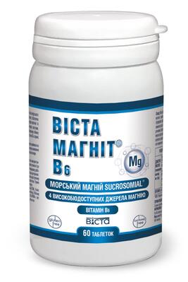 Виста Магнит В6 таблетки №60