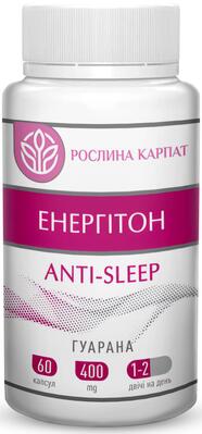 Энергитон Аnti-sleep Рослина Карпат капсулы по 400 мг №60