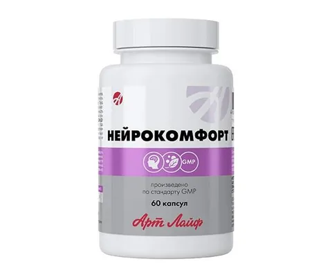 Нейрокомфорт Арт Лайф Натуральний комплекс для нервової системи, 60 капсул
