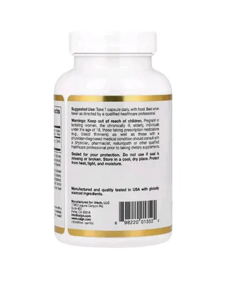 Селен бездріжджовий California Gold Nutrition Selenium 200 мкг вег. капсули №180