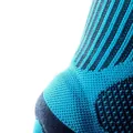 Бандаж на колінний суглоб Bauerfeind Sports Knee Support пателярний фіксуючий, блакитний, розмір M