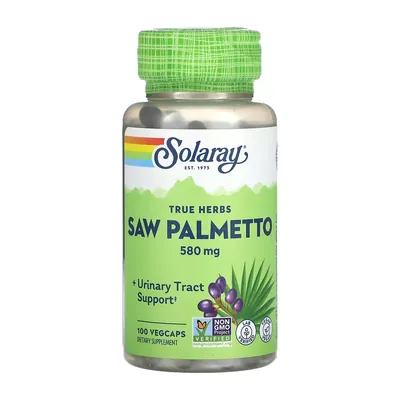 Ягоди Со Пальметто Solaray Saw Palmetto Berry 580 мг вег. капсули №100