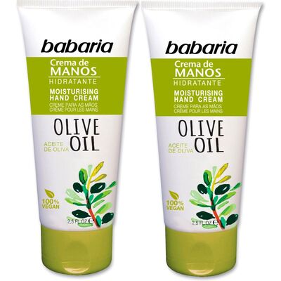 Крем для рук Babaria Olive Oil Набор Дуо, 2 шт х 75 мл
