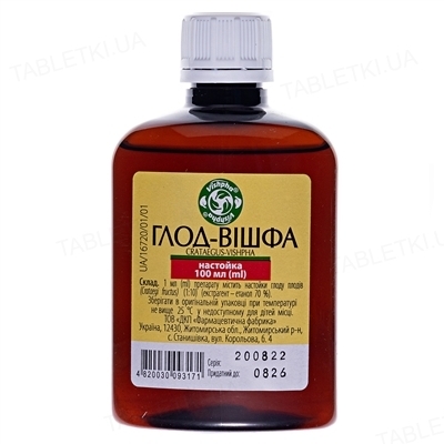 Глод-Вішфа настойка по 100 мл у флак. полім.