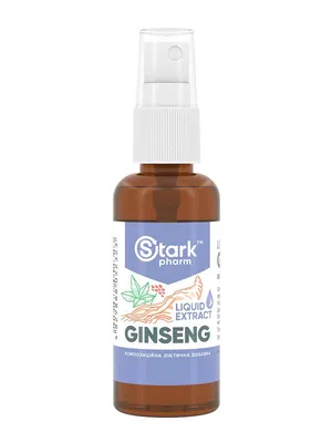 Екстракт-концентрат женьшеню Stark Pharm Ginseng Liquid Extract, 50 мл